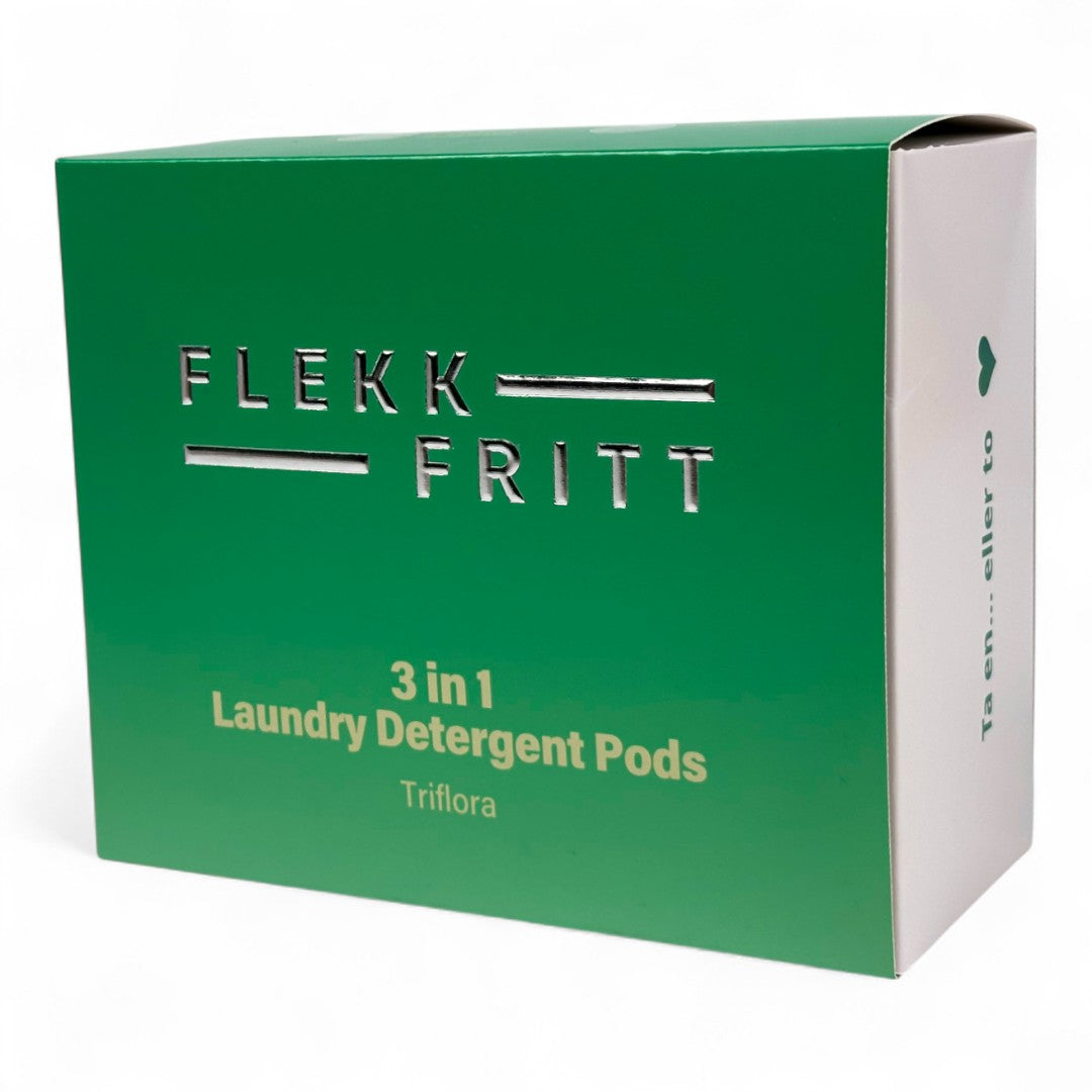 Flekkfritt 3 i 1 Vaskemiddel Pods Triflora 40 stk