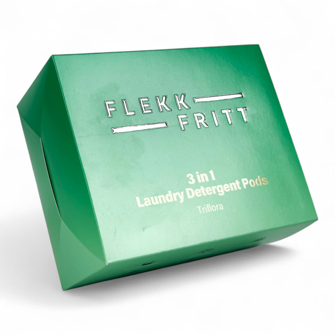 Flekkfritt 3 i 1 Vaskemiddel Pods Triflora 40 stk