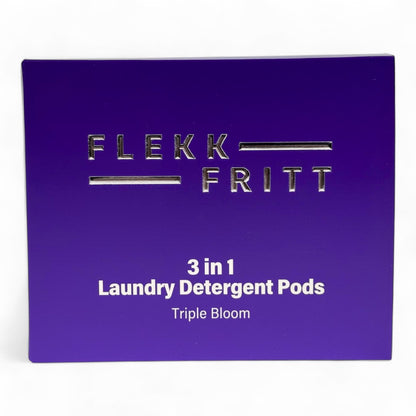 Flekkfritt 3 i 1 Vaskemiddel Pods Triple Bloom 40 stk
