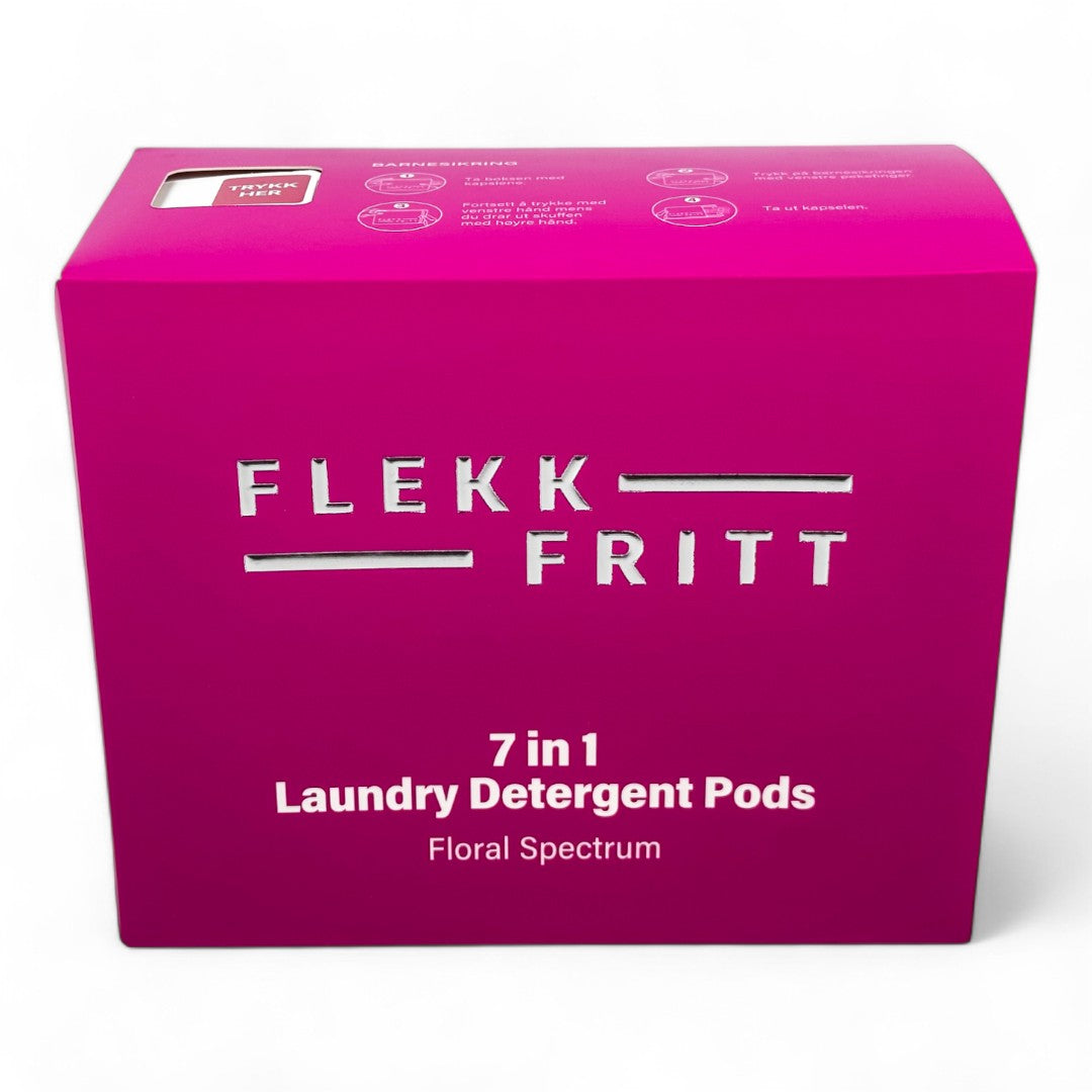 Flekkfritt 7 i 1 Vaskemiddel Pods Floral Spectrum 40 stk
