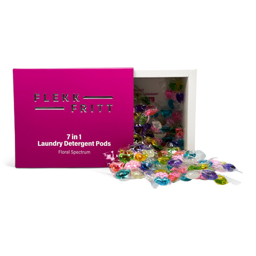 Flekkfritt 7 i 1 Vaskemiddel Pods Floral Spectrum 40 stk