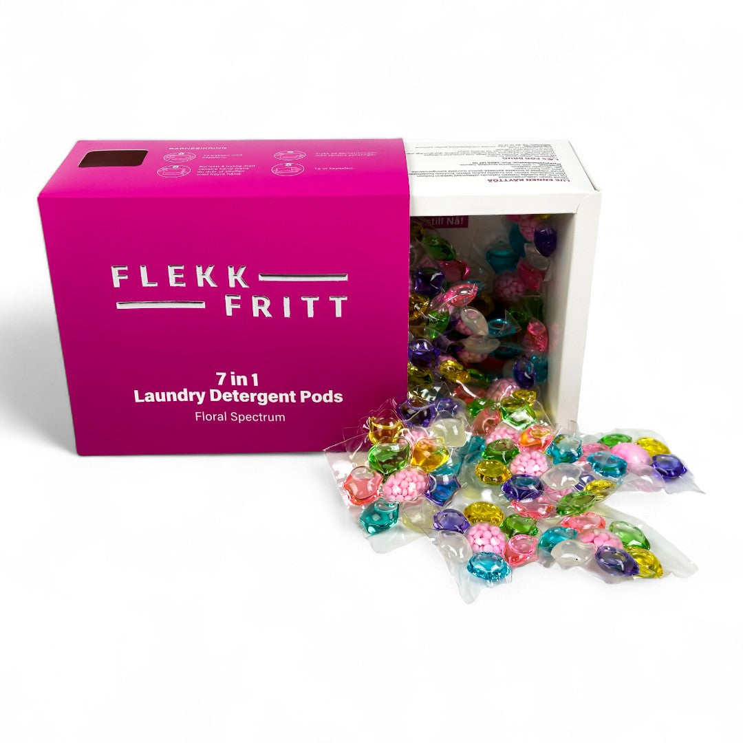 Flekkfritt 7 i 1 Vaskemiddel Pods Floral Spectrum 40 stk