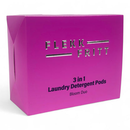 Flekkfritt 3 i 1 Vaskemiddel Pods Bloom Duo 40 stk