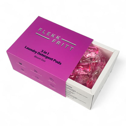 Flekkfritt 3 i 1 Vaskemiddel Pods Bloom Duo 40 stk