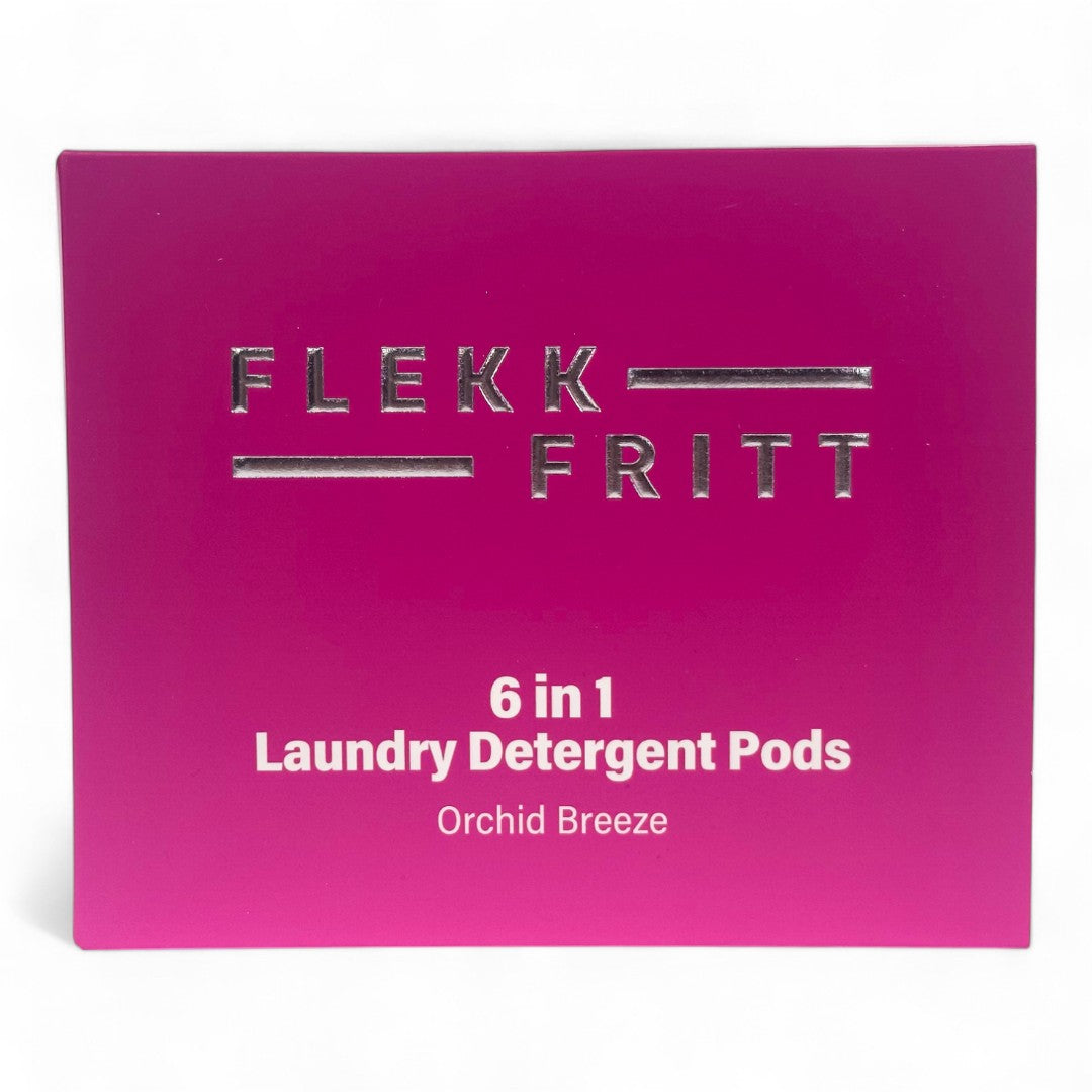 Flekkfritt 6 i 1 Vaskemiddel Pods Orchid Breeze 40 stk