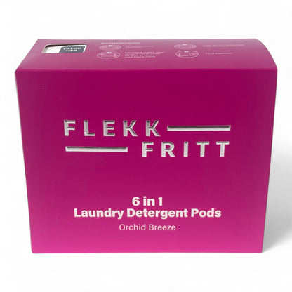 Flekkfritt 6 i 1 Vaskemiddel Pods Orchid Breeze 40 stk