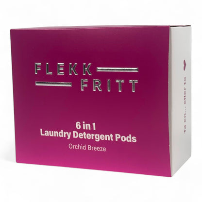 Flekkfritt 6 i 1 Vaskemiddel Pods Orchid Breeze 40 stk