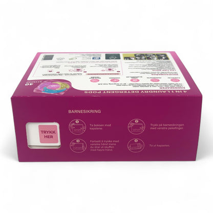 Flekkfritt 4 i 1 Vaskemiddel Pods Floral Swirl 40 stk