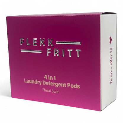 Flekkfritt 4 i 1 Vaskemiddel Pods Floral Swirl 40 stk