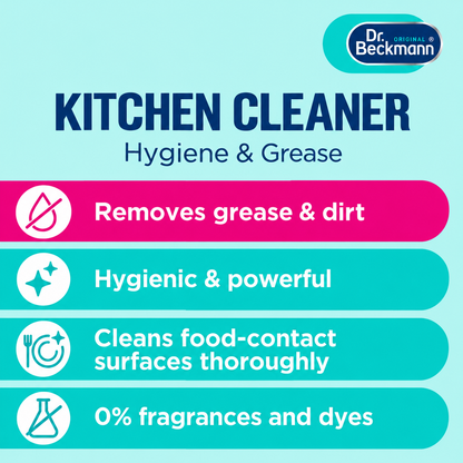 Dr. Beckmann Kitchen Cleaner Hygiene & Grease Kjøkkenrens 500ml