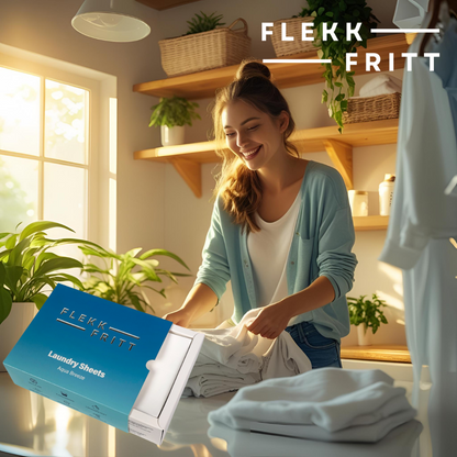 Flekkfritt Tøyvaskeark Aqua Breeze 50 ark <100 vask