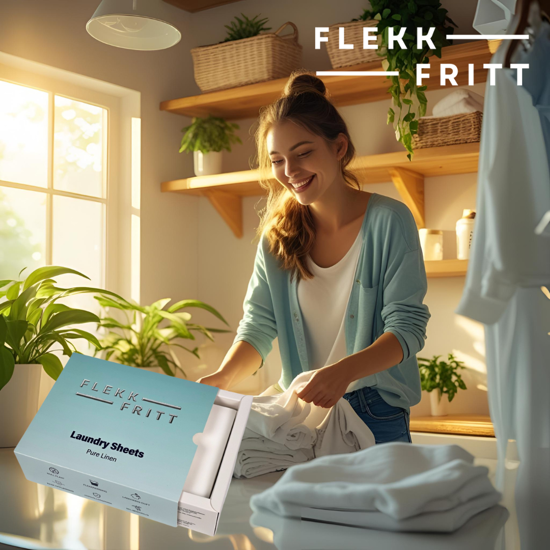Flekkfritt Tøyvaskeark Pure Linen 50 ark <100 vask