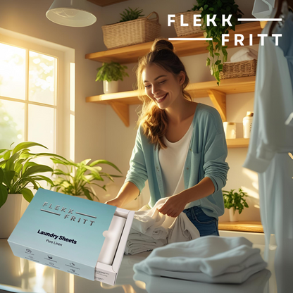 Flekkfritt Tøyvaskeark Pure Linen 50 ark <100 vask
