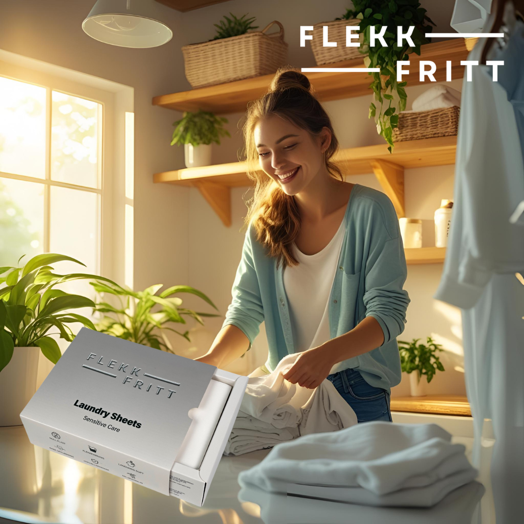 Flekkfritt Tøyvaskeark Uten Duft 50 ark <100 vask