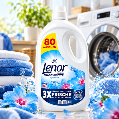 Lenor Aprilfrisch Flytende Vaskemiddel 3,6L 80w