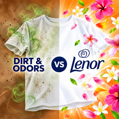 Lenor Orange Blossom & Peach Laundry Detergent 900ml – 20w