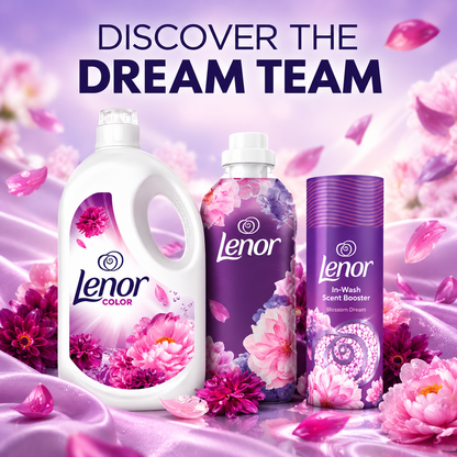 Lenor Exotic Bloom & Amethyst Laundry Detergent 900ml – 20w