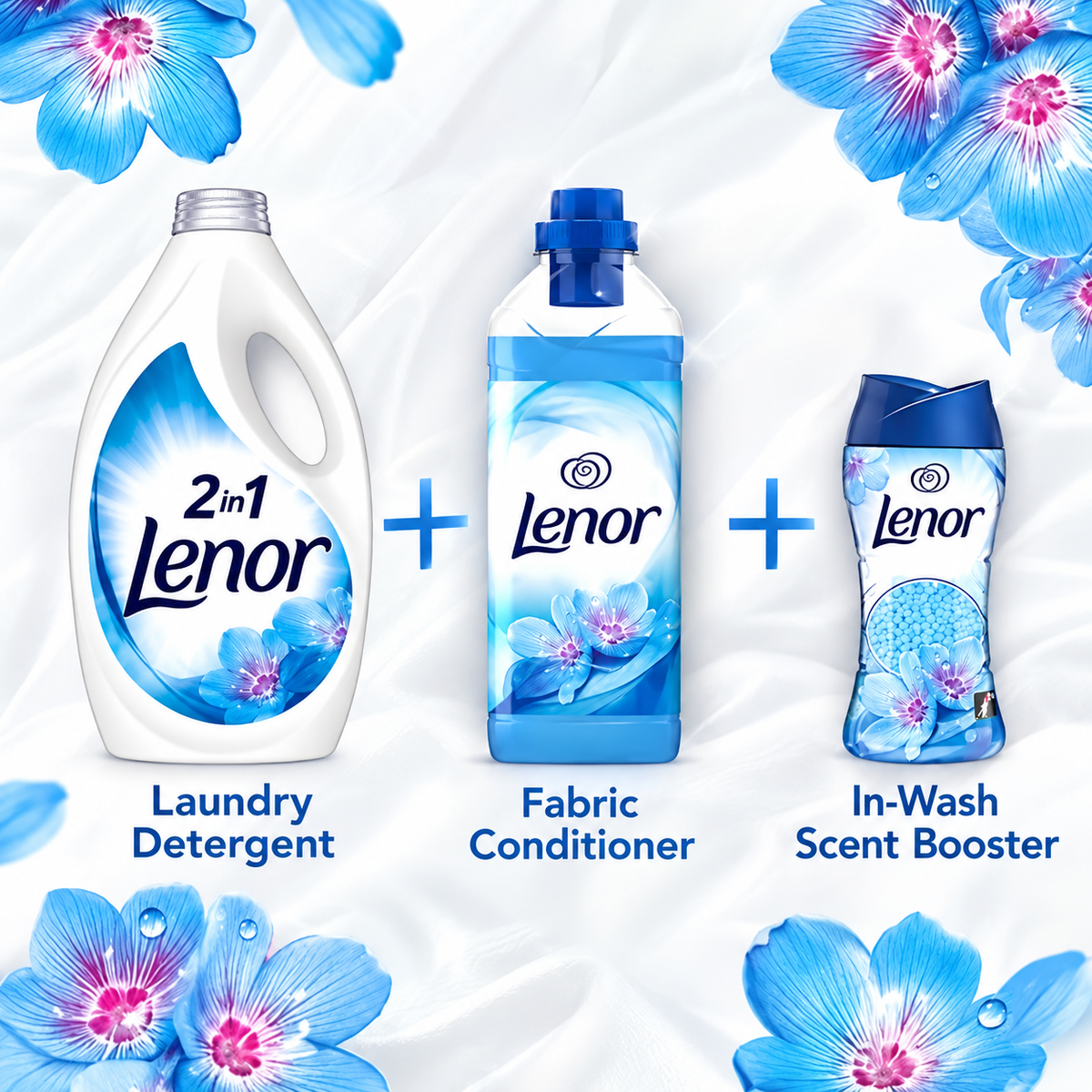 Lenor April Fresh Laundry Detergent 900ml – 20w