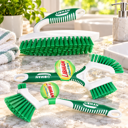 Libman Heavy Duty Scrub Brush Kit 3pk