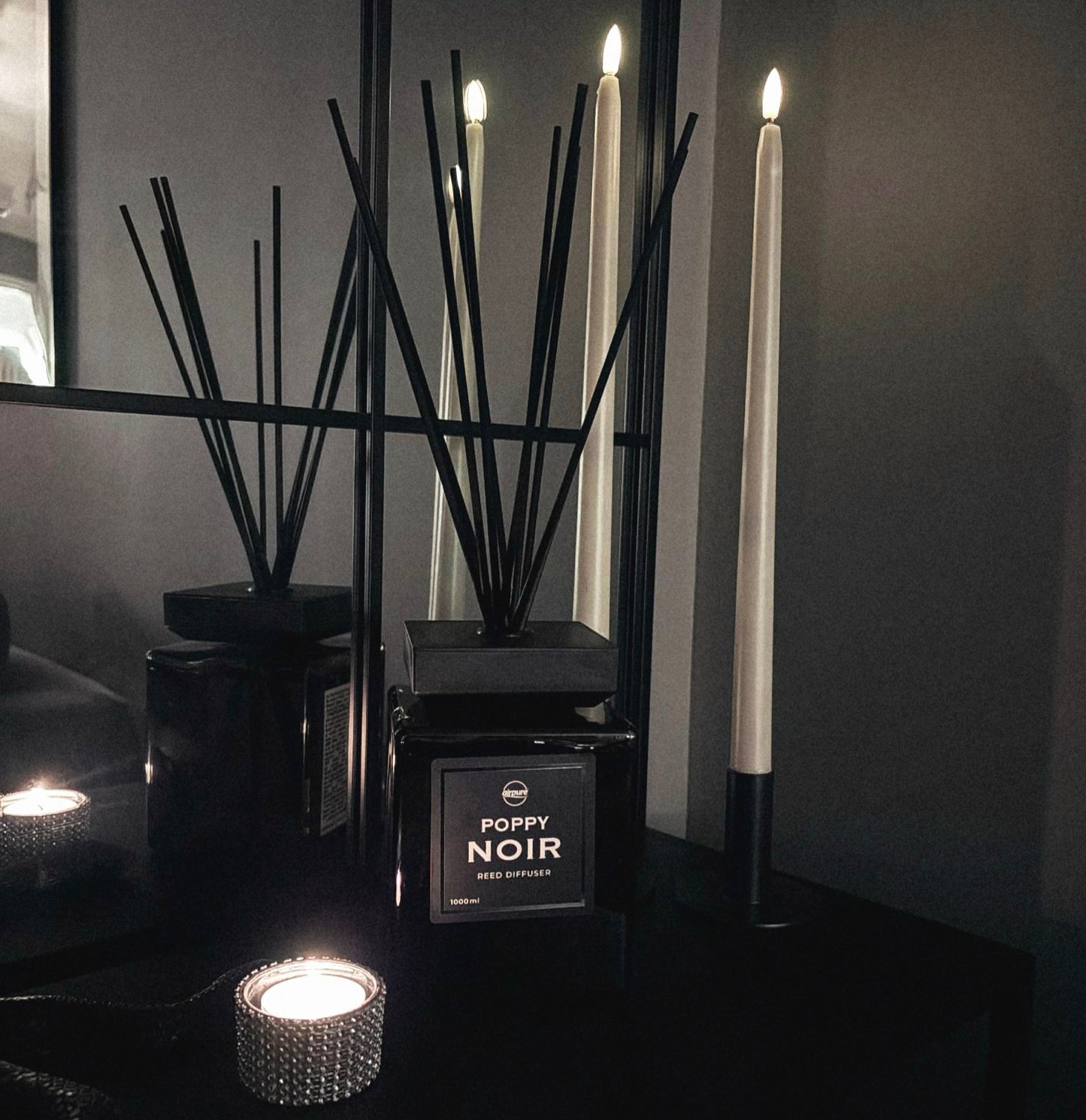 Airpure Designer Collection Reed Diffuser Poppy Noir 1000ml