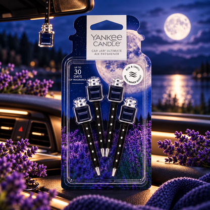 Yankee Candle Car Air Freshener Sticks Midsummer's Night 4pk
