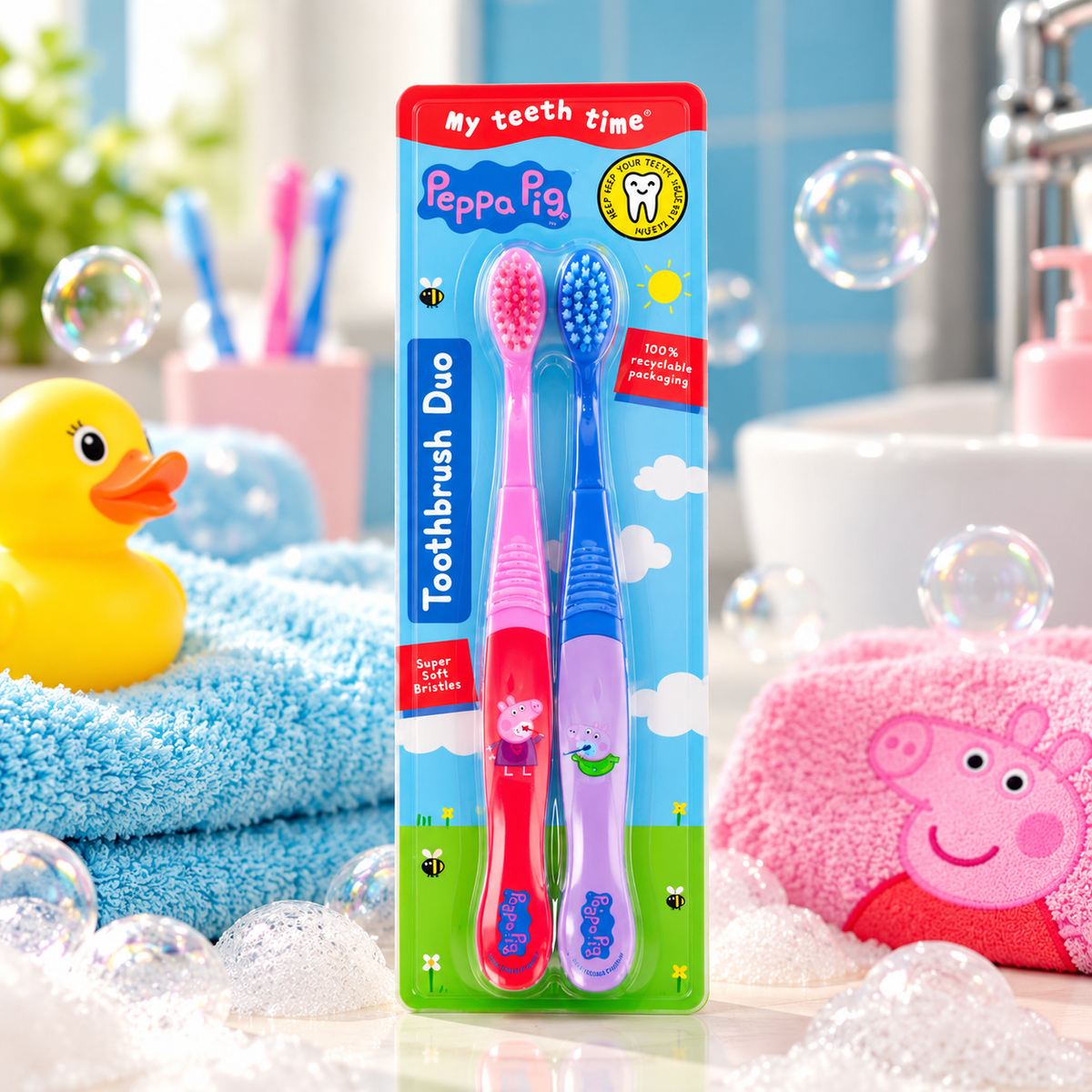 Peppa Pig Toothbrush Duo 2pk