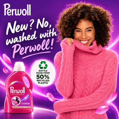Perwoll Renew Wool & Delicates Flytende Vaskemiddel 1,35L