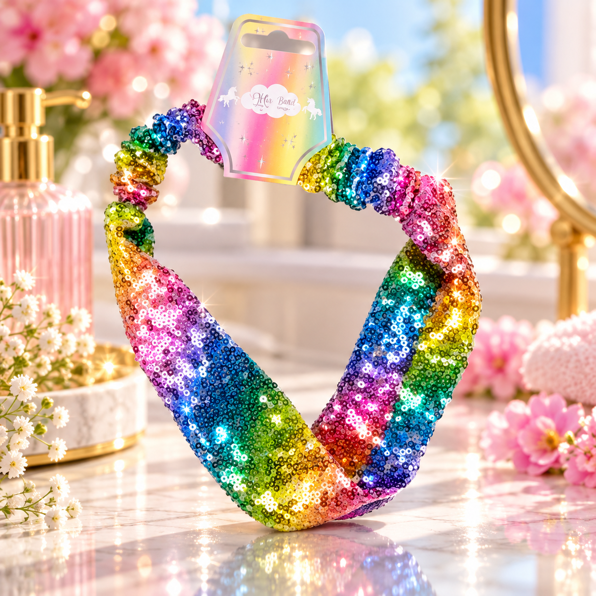 BE-YOU-TIFUL Rainbow Hårbånd til Barn Div.Typer