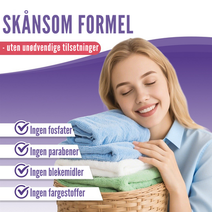 Flekkfritt Tøyvaskeark Lavender Serenity 50 ark <100 vask