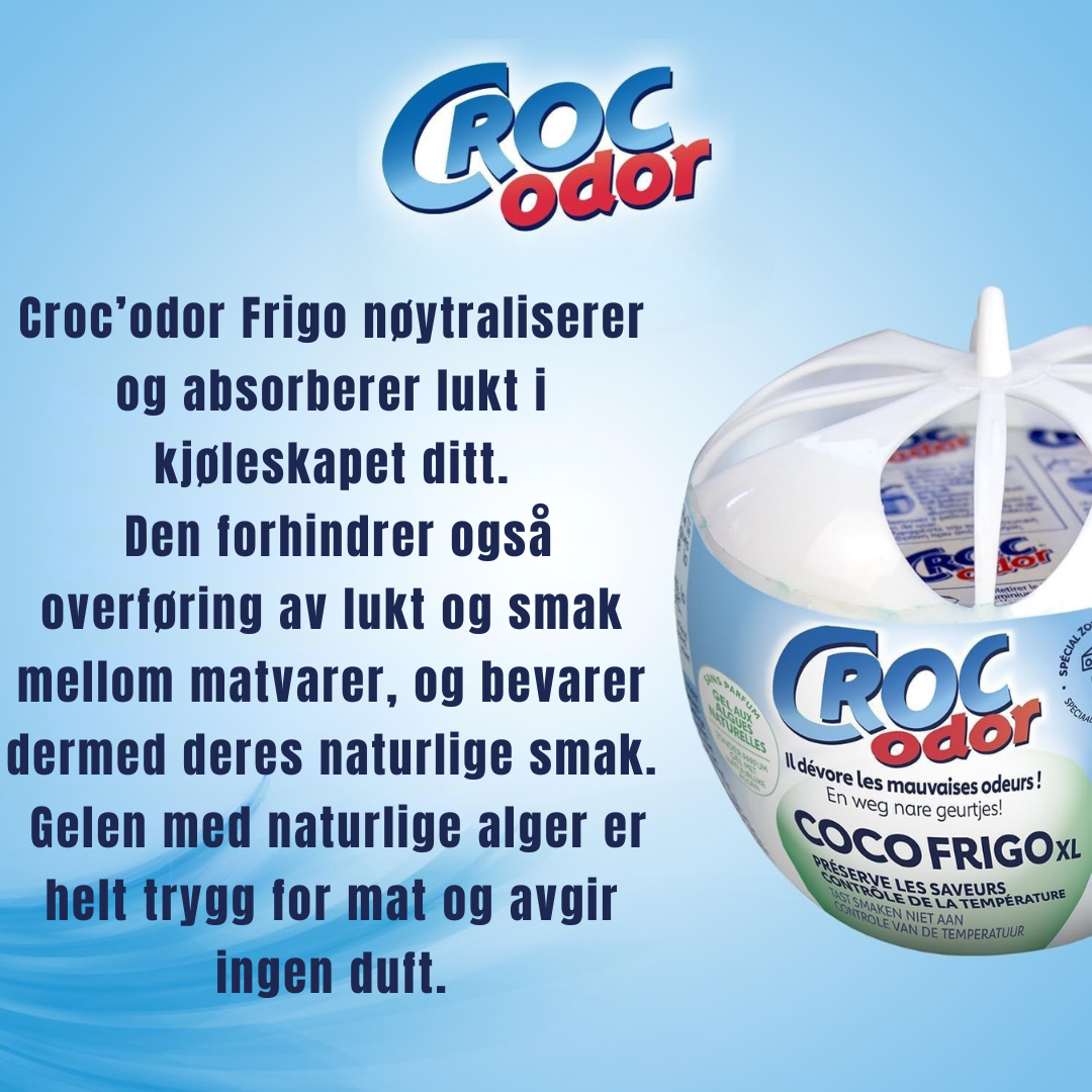 Croc’Odor XL - Luktfjerner for kjøleskap 140g