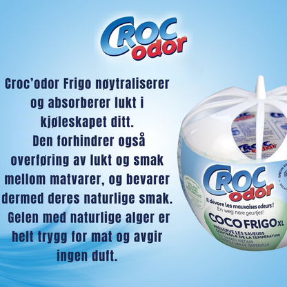Croc’Odor XL - Luktfjerner for kjøleskap 140g