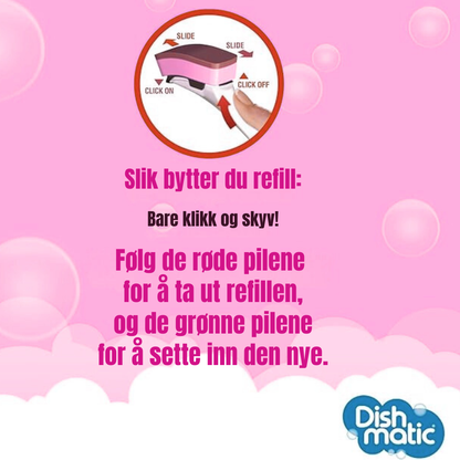 Dishmatic Essentials Påfyllbar Oppvaskbørste