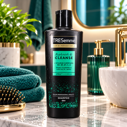 Tresemme Replenish & Cleanse Shampoo 400ml