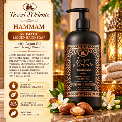 Tesori d'Oriente Hammam Kremhåndsåpe 300ml