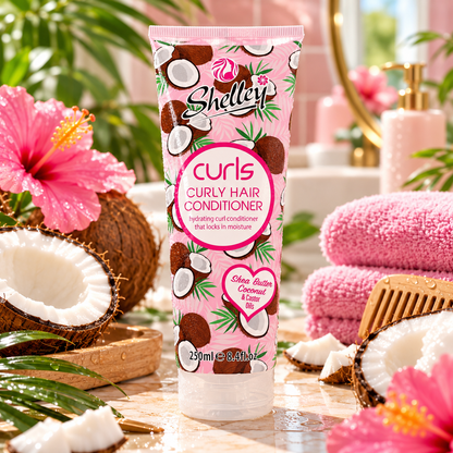 Shelley Curls Shea Butter & Coconut Conditioner 250ml