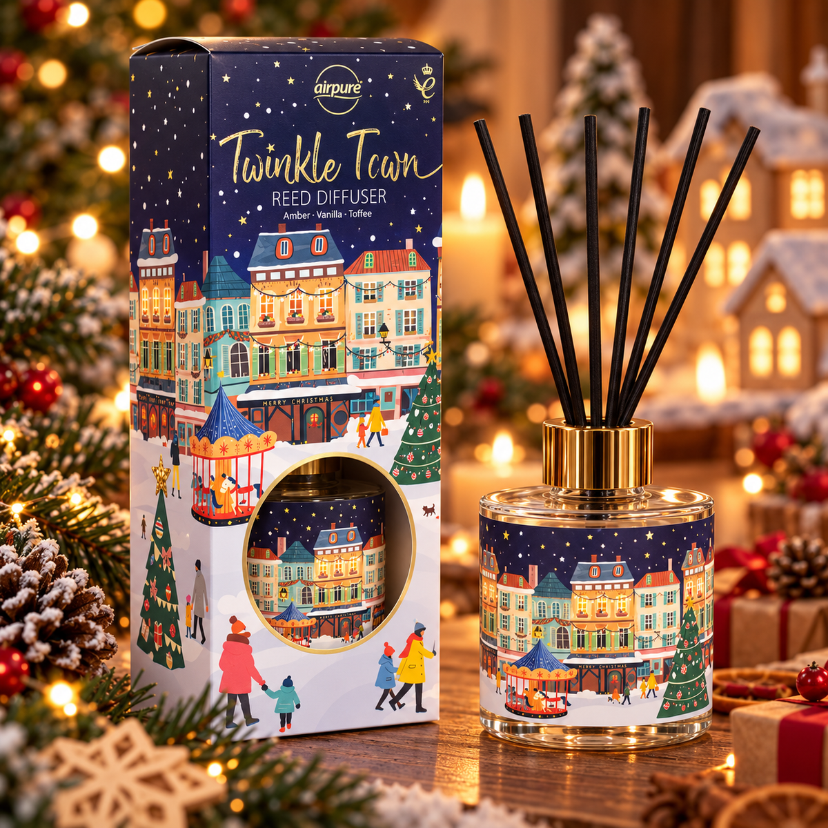 Airpure Reed Diffuser Twinkle Town 100ml