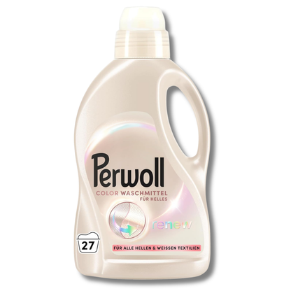 Perwoll Renew Color for Light & Whites Flytende Vaskemiddel 1,35L
