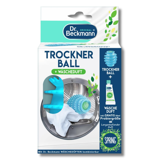 Dr. Beckmann Dryer Ball + Spring Laundry Fragrance 50ml