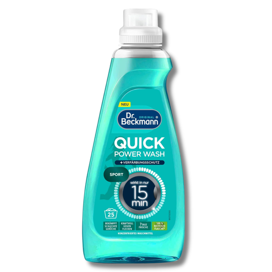Dr. Beckmann Quick Power Wash Sport Laundry Detergent 800ml