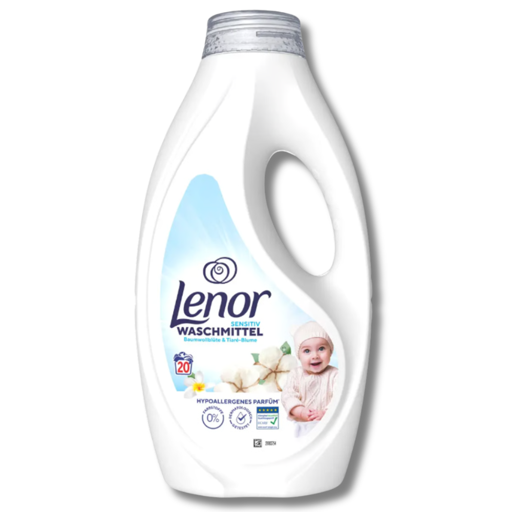Lenor Sensitive Laundry Detergent 900ml – 20w