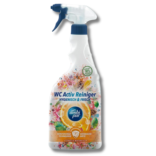 Ambi Pur WC Aktiv Rengjøringsspray Citrus & Waterlily 750ml