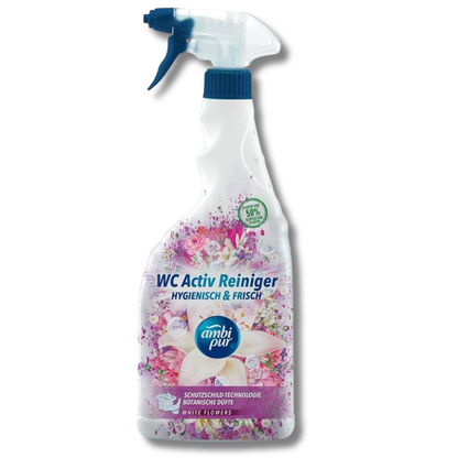 Ambi Pur WC Active Clean White Flowers 750ml