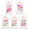 Bloom Hair Accessories Hårspenner med Søte Motiver 4pk Div.Typer