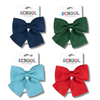 School Hair Accessories Hårsløyfe Med Klips Div.Farger