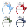 School Hair Accessories Hårbøyle med Rutete Sløyfe 1pk Div.Farger