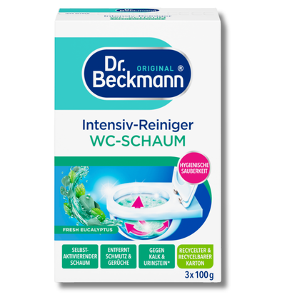 Dr. Beckmann WC-Skum Fresh Eucalyptus 3 x 100g