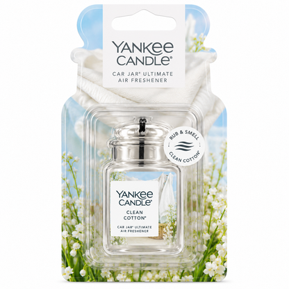 Yankee Candle Car Air Freshener Clean Cotton