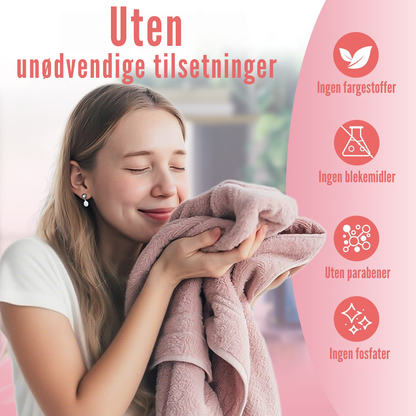 Flekkfritt Tøymyknerark Blossom Kiss 50 stk <100 vask