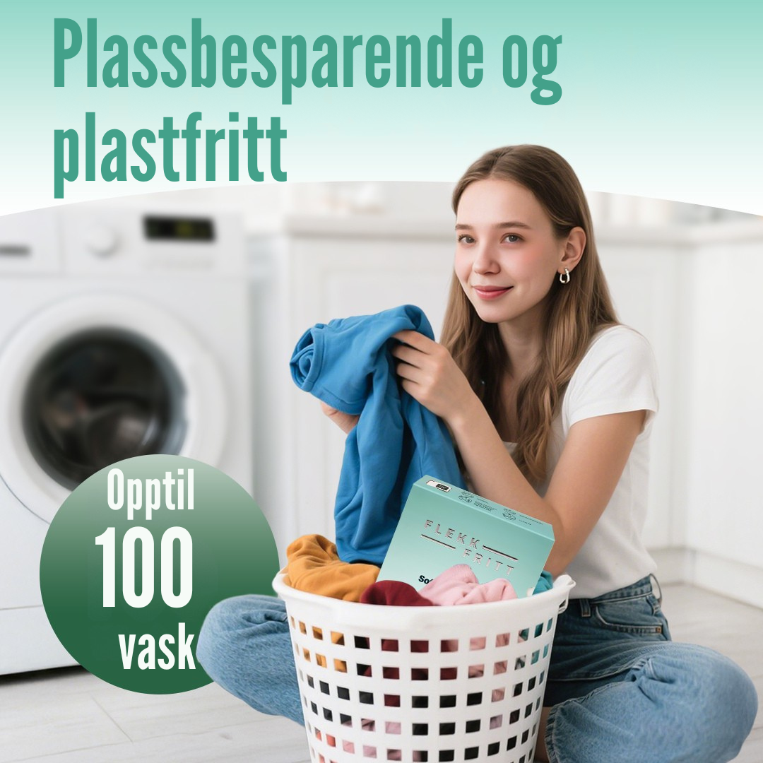 Flekkfritt Tøymyknerark Pure Linen 50 stk <100 vask
