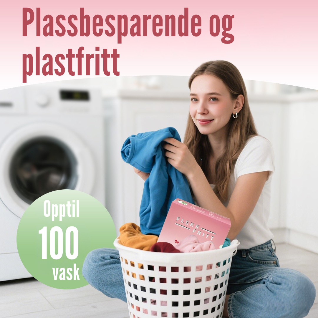 Flekkfritt Tøymyknerark Blossom Kiss 50 stk <100 vask